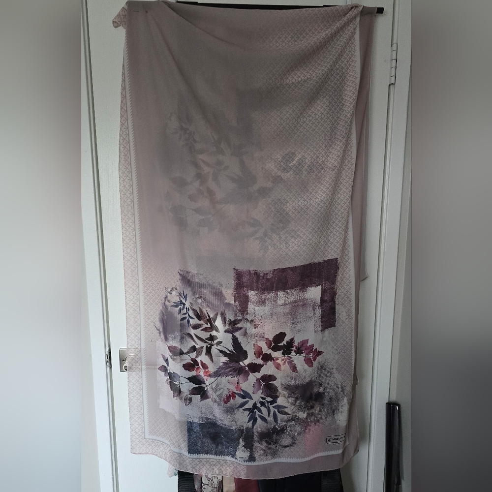 Floral Sheer Scarf